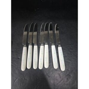 Corelle Shadow‎ Iris Cutlery, Set of 7 Knives, Flatware Collection, Kitchenware